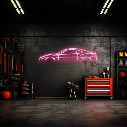 BRZ 2020 Neon Silhouette