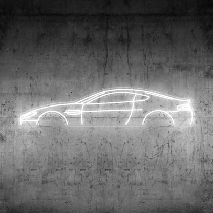 Vantage V8 2007 Neon Silhouette